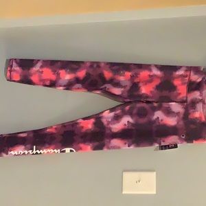 NWT Champion Flashy Magenta Leggings